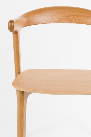 Rubber Wood Dining Chairs (2) | Zuiver Northwood | Oroa.com