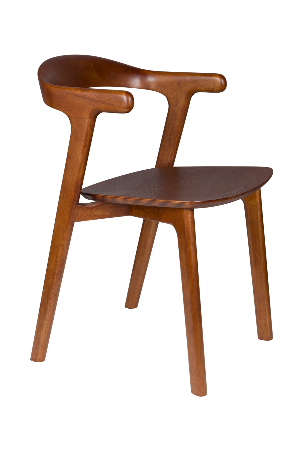 Rubber Wood Dining Chairs (2) | Zuiver Northwood | Oroa.com