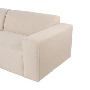   Modern furniture - Cream 4-Seater Sofa - www.oroa.com | Oroa.com
