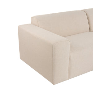   Modern furniture - Cream 4-Seater Sofa - www.oroa.com | Oroa.com