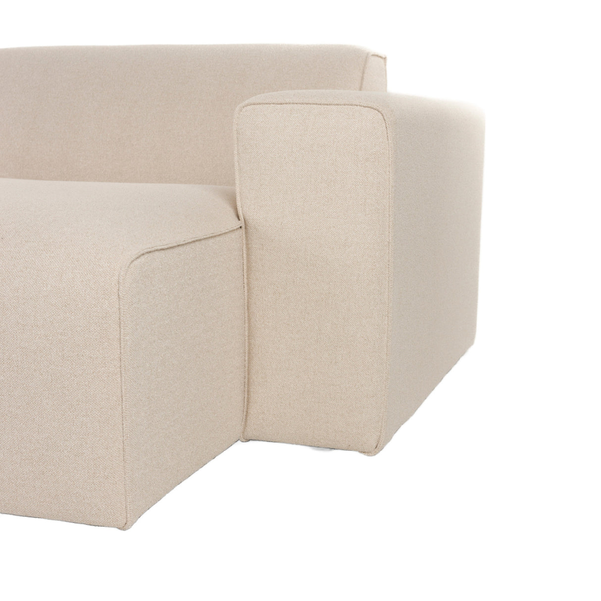   Modern furniture - Cream 4-Seater Sofa - www.oroa.com | Oroa.com