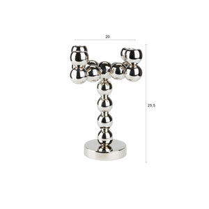   Stacked Round Aluminum Candle Holder | Oroa.com