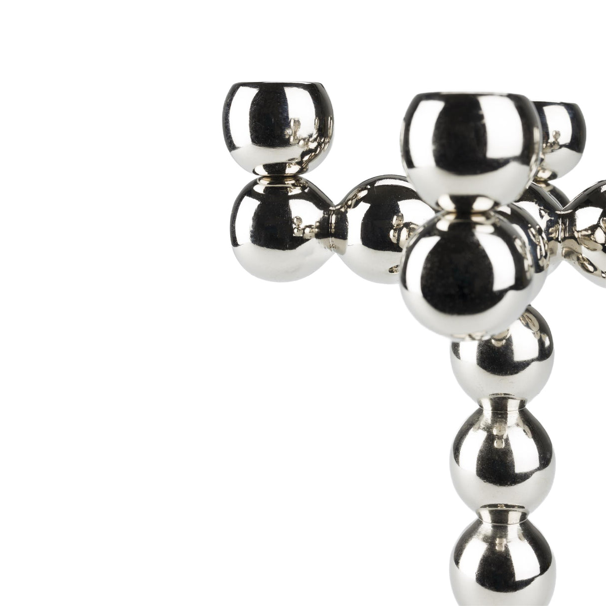   Stacked Round Aluminum Candle Holder | Oroa.com