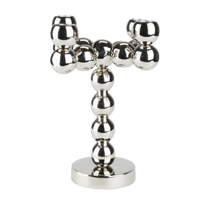   Stacked Round Aluminum Candle Holder | Oroa.com