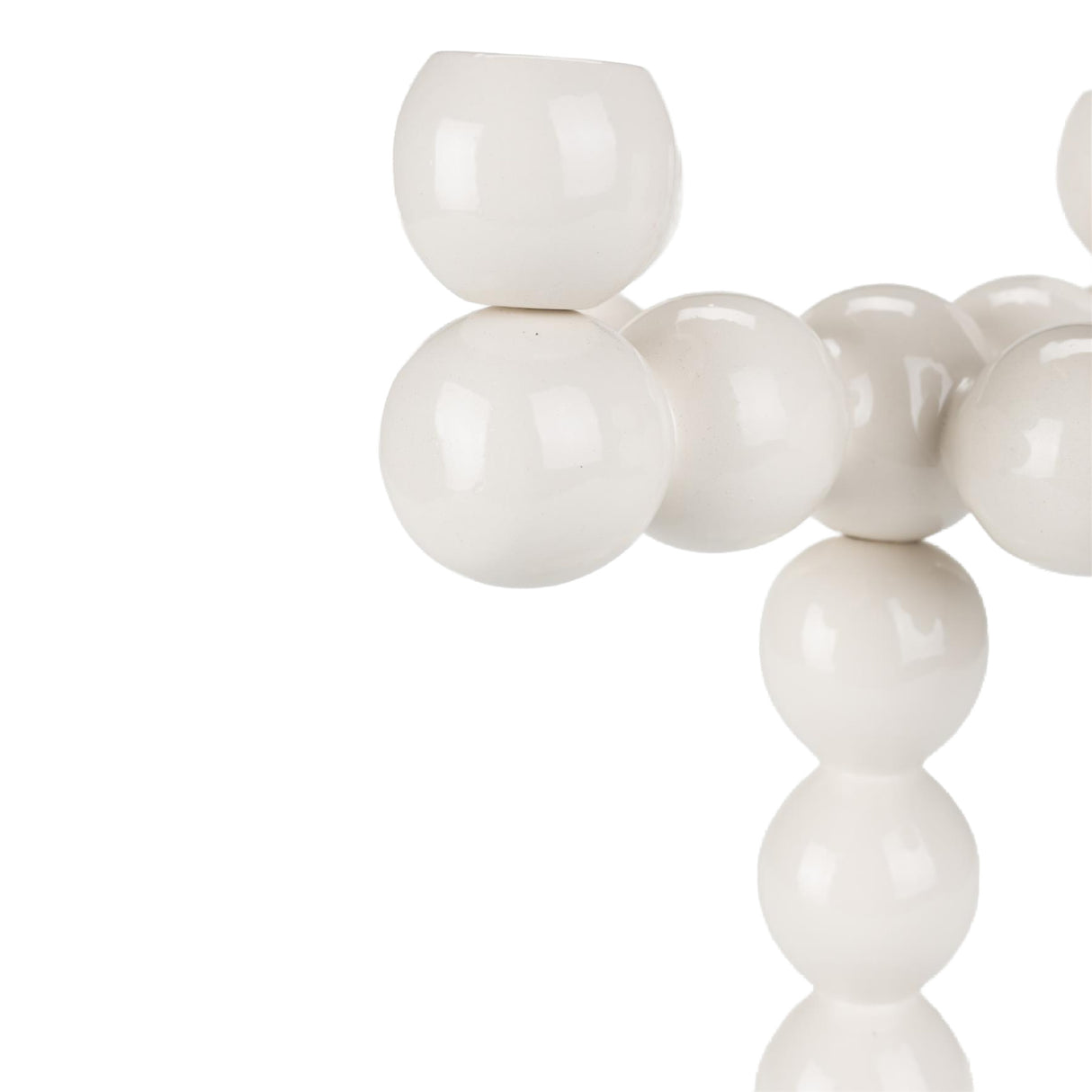   Stacked Round Aluminum Candle Holder | Oroa.com