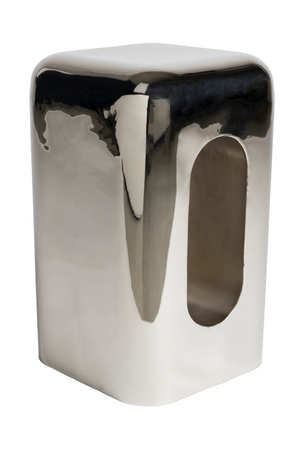 Cut-Out Painted Iron Stool | Zuiver Creek | Oroa.com