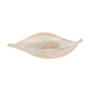   Swirl Pink Glass Tray | Oroa.com