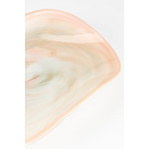   Swirl Pink Glass Tray | Oroa.com