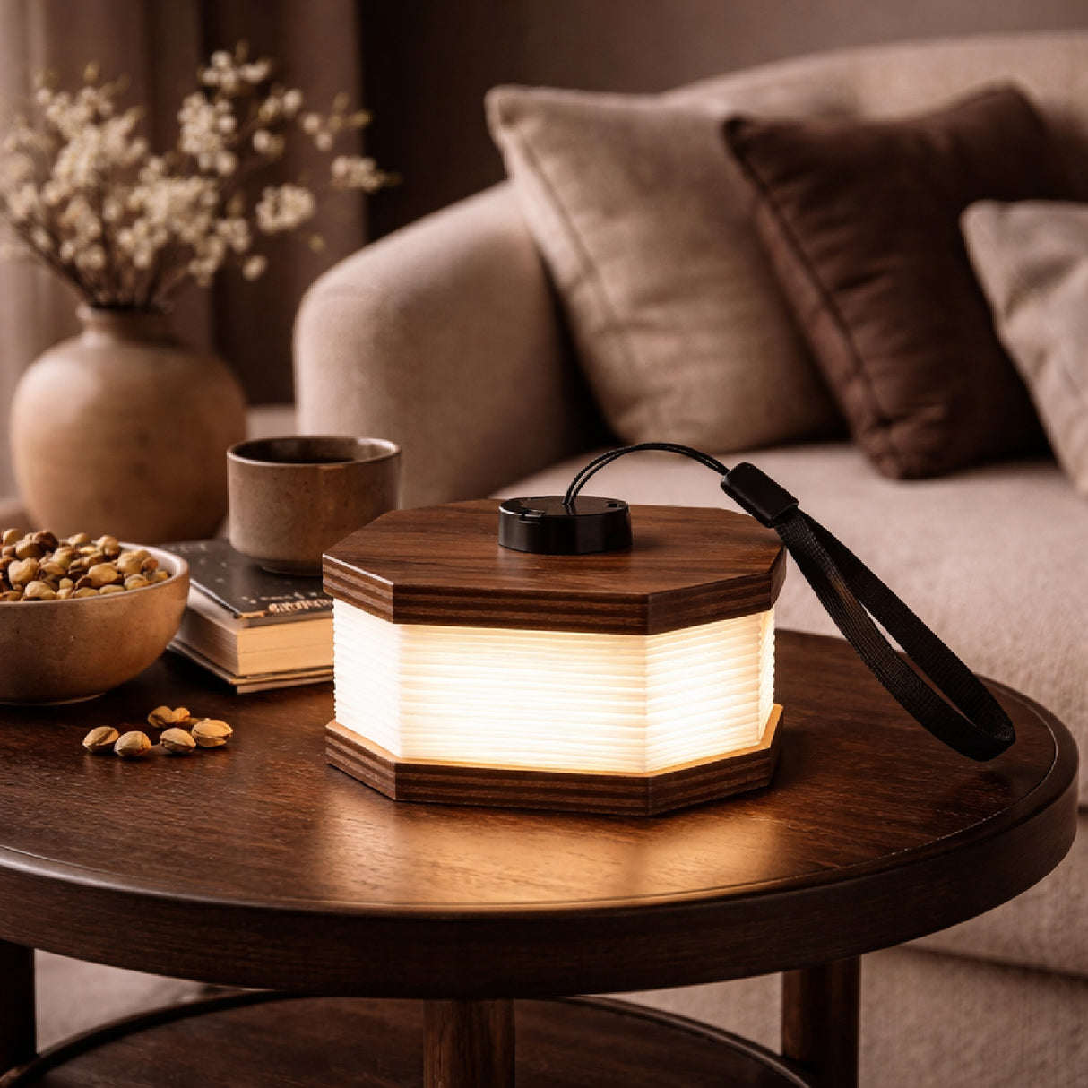   White Paper Shade Table Lamp | Oroa.com