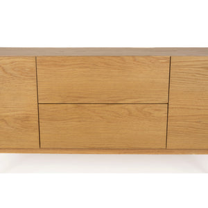   Oak 2-Drawer 2-Door Cabinet | Oroa.com