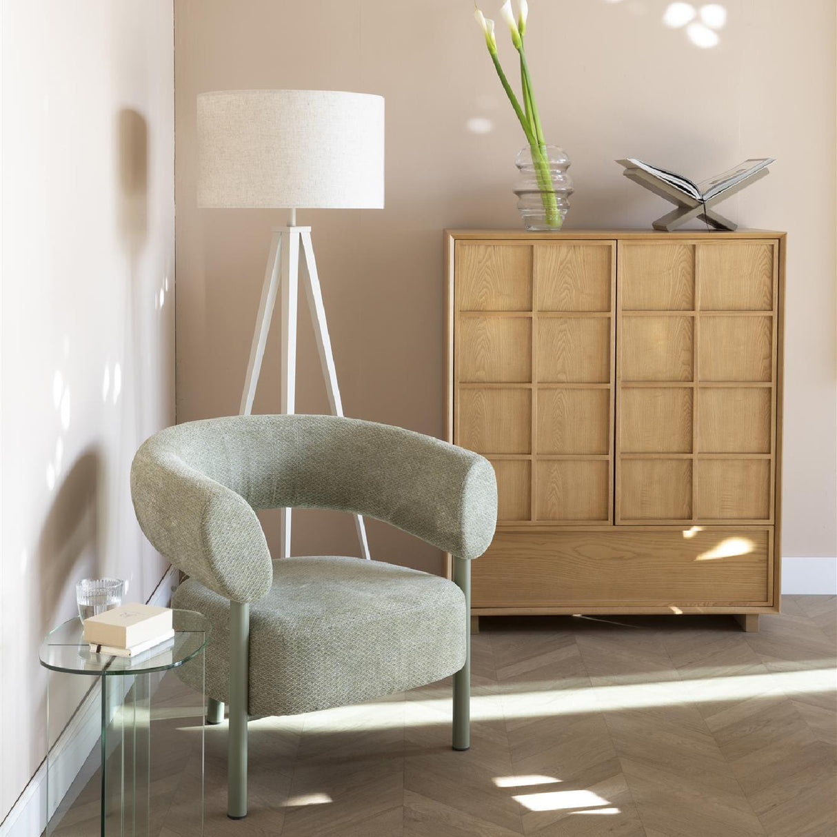   Drum Shade Floor Lamp | Oroa.com