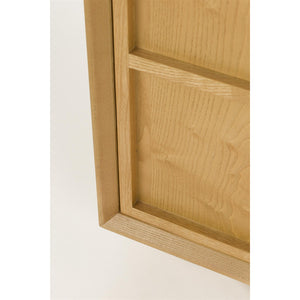   Solid Ash Japandi Cabinet | Oroa.com