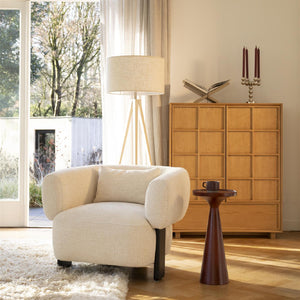   Natural Solid Ash 2-Door Cabinet | Oroa.com