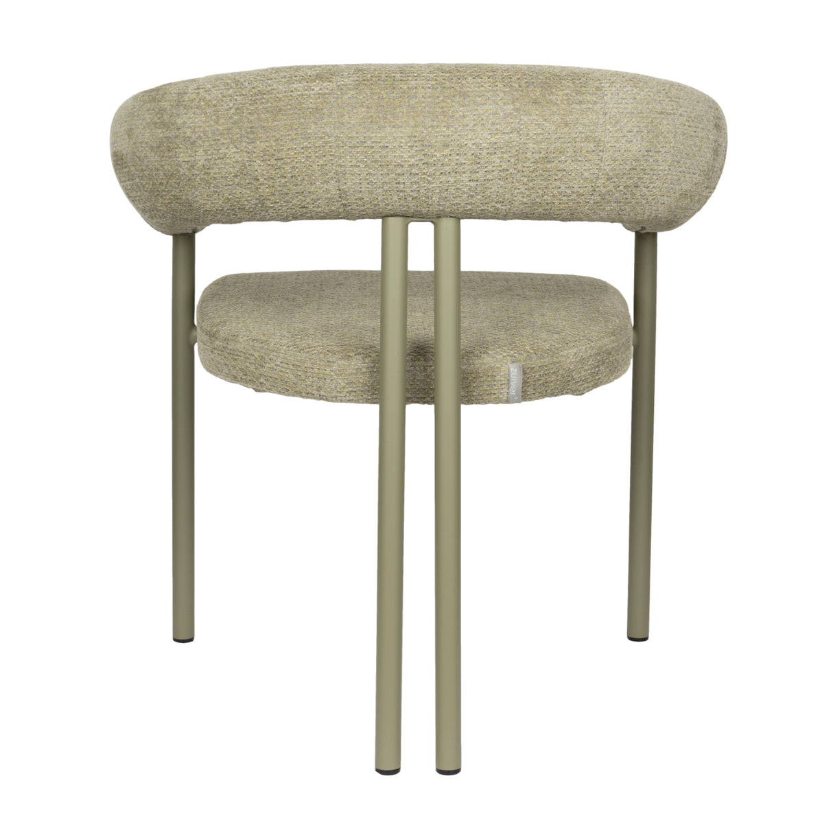   Green Curved Dining Chairs (2) | Oroa.com