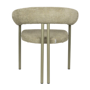   Green Curved Dining Chairs (2) | Oroa.com