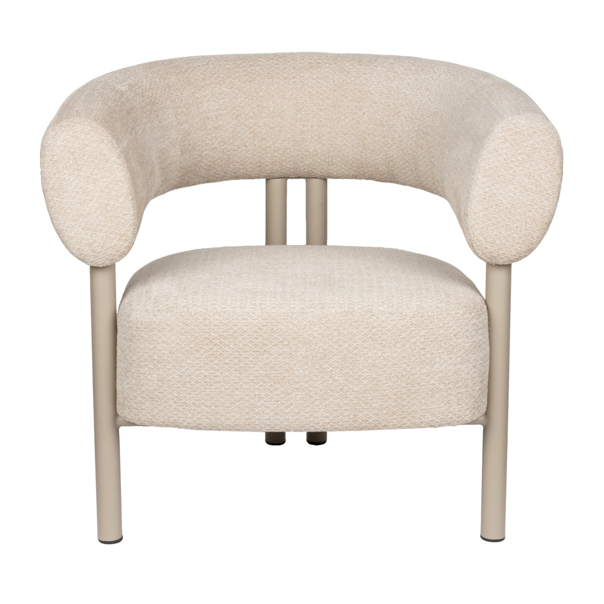 Curved Back Lounge Chair | Zuiver Heels | Oroa.com