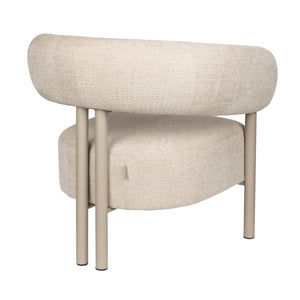 Curved Back Lounge Chair | Zuiver Heels | Oroa.com