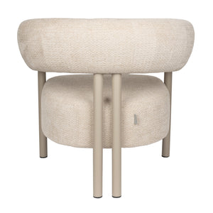 Curved Back Lounge Chair | Zuiver Heels | Oroa.com