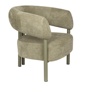 Curved Back Lounge Chair | Zuiver Heels | Oroa.com