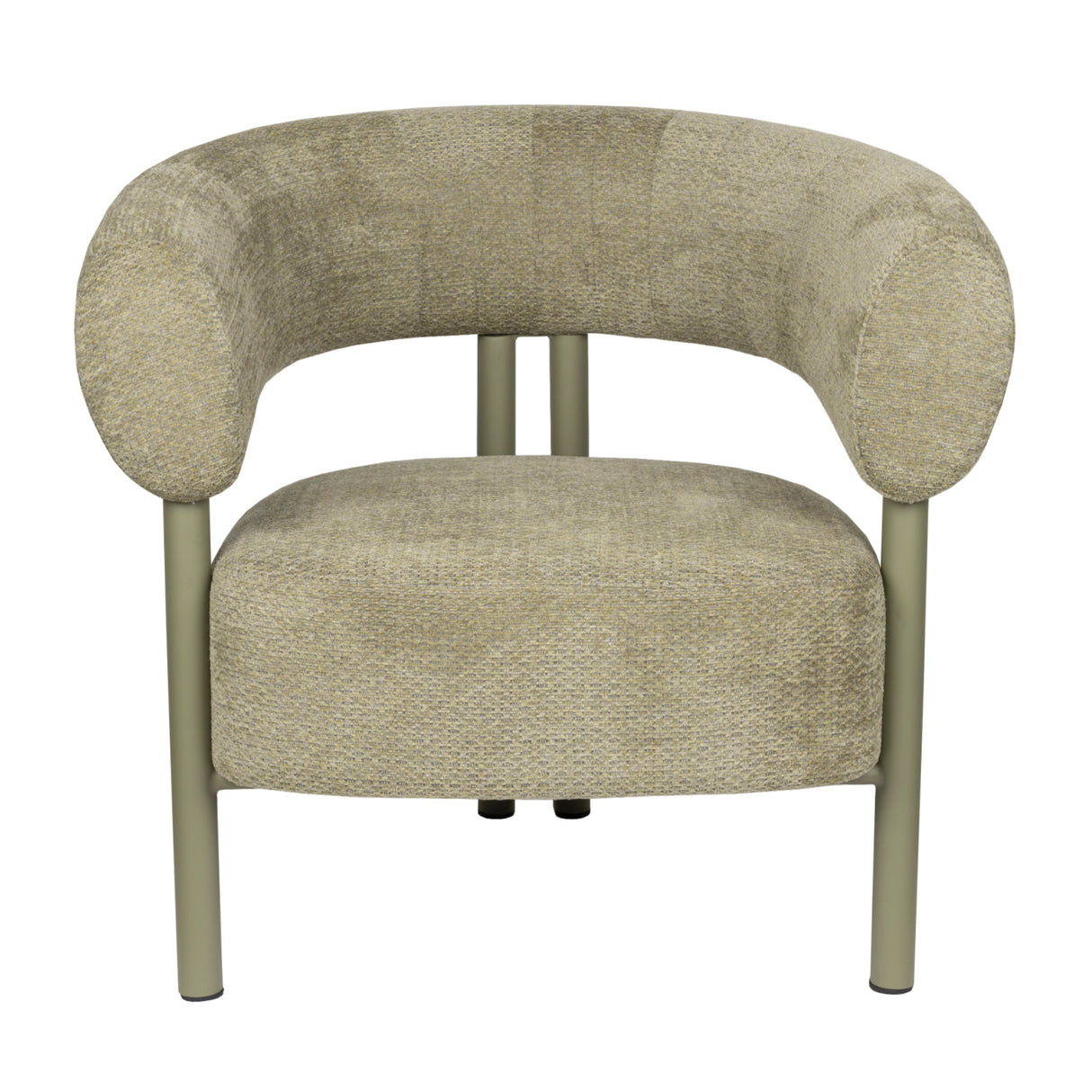 Curved Back Lounge Chair | Zuiver Heels | Oroa.com