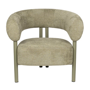 Curved Back Lounge Chair | Zuiver Heels | Oroa.com