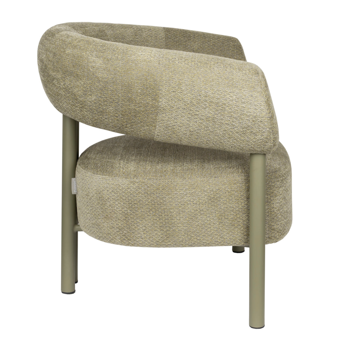 Curved Back Lounge Chair | Zuiver Heels | Oroa.com