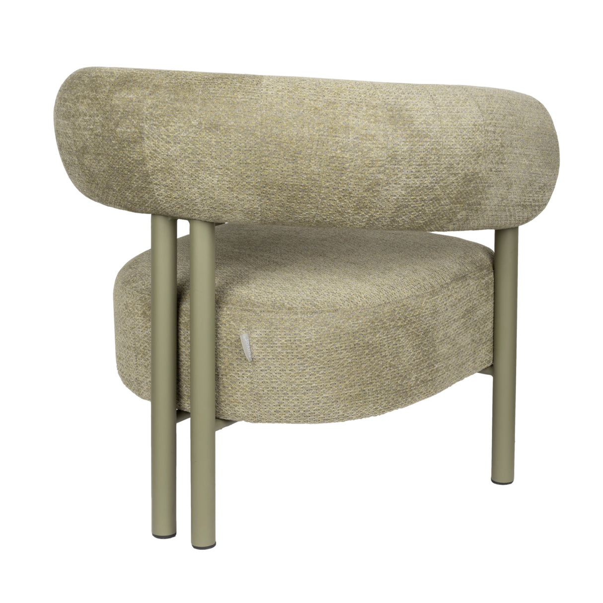 Curved Back Lounge Chair | Zuiver Heels | Oroa.com