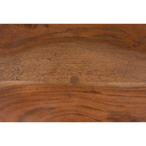   Walnut Round Side Table | Oroa.com