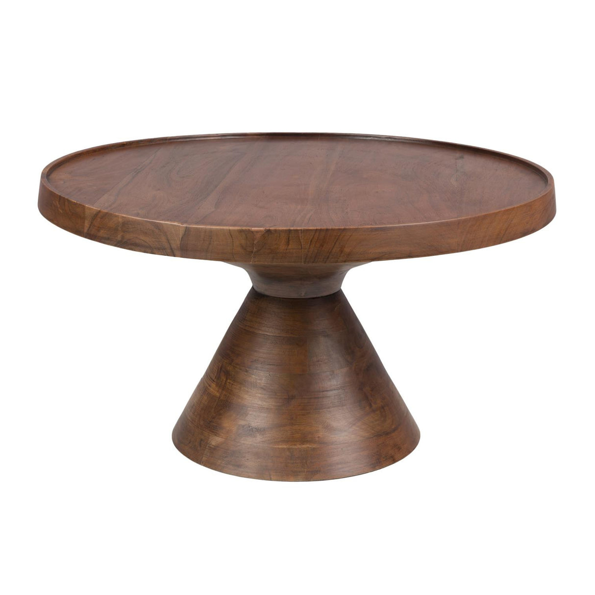   Acacia Wood Round Coffee Table | Oroa.com