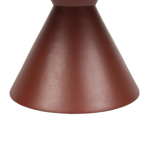   Red Aluminum Round Coffee Table | Oroa.com