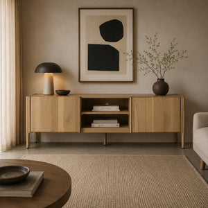   Modern European furniture - Natural Oak Sideboard - www.oroa.com | Oroa.com