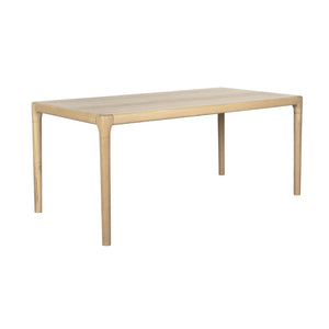   Modern European furniture - Natural Oak Rectangular Dining Table - www.oroa.com | Oroa.com