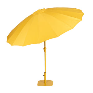   Yellow Parasol with Base | Oroa.com