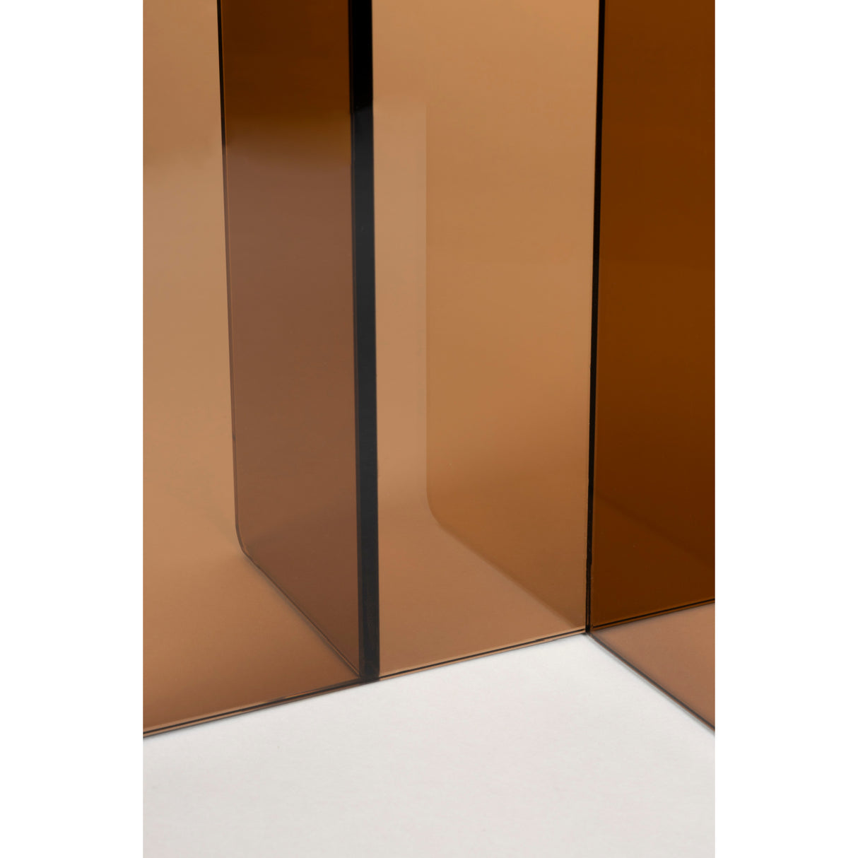   Brown Glass Side Table | Oroa.com