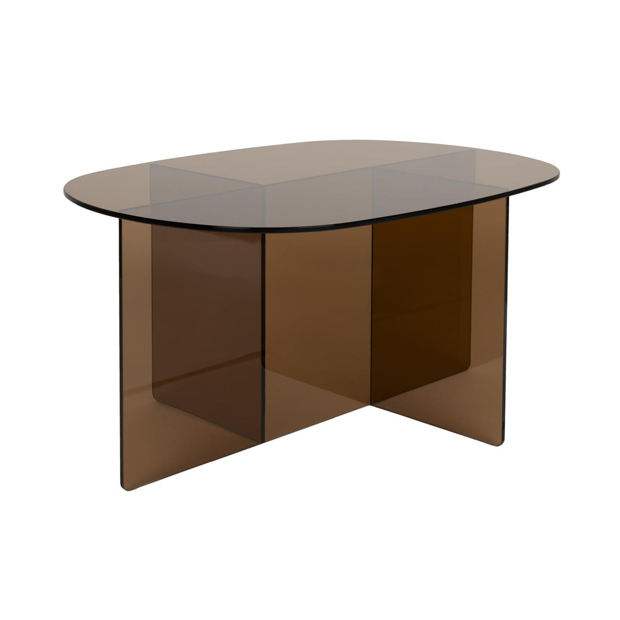   Modern furniture - Brown Glass Coffee Table - www.oroa.com | Oroa.com
