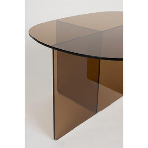   Modern furniture - Brown Glass Coffee Table - www.oroa.com | Oroa.com