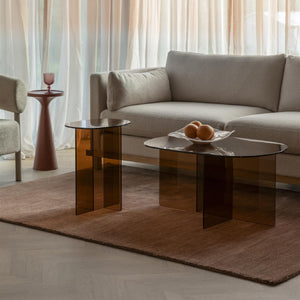   Modern furniture - Brown Glass Coffee Table - www.oroa.com | Oroa.com