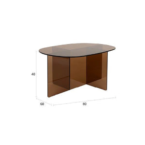   Modern furniture - Brown Glass Coffee Table - www.oroa.com | Oroa.com