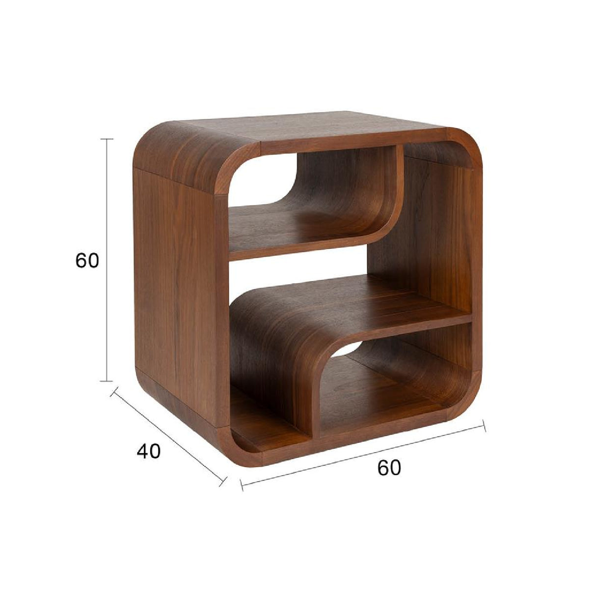   Wood Veneer Shelf Cabinet S | Oroa.com