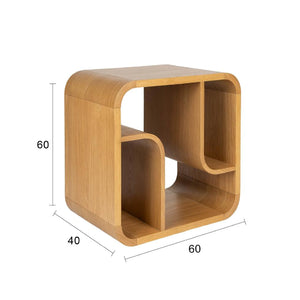  Wood Veneer Shelf Cabinet S | Oroa.com