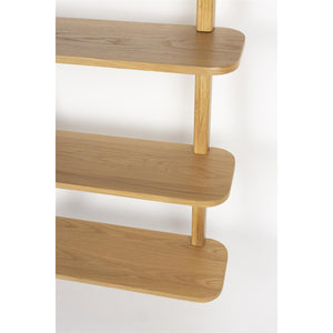   Modern furniture - Natural Oak Ladder Shelf - www.oroa.com | Oroa.com