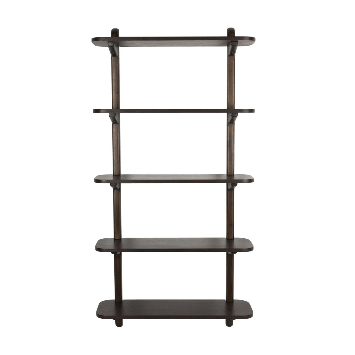   Modern furniture - Walnut Finished Ladder Shelf - www.oroa.com | Oroa.com