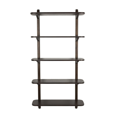   Modern furniture - Walnut Finished Ladder Shelf - www.oroa.com | Oroa.com