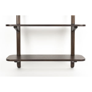   Modern furniture - Walnut Finished Ladder Shelf - www.oroa.com | Oroa.com