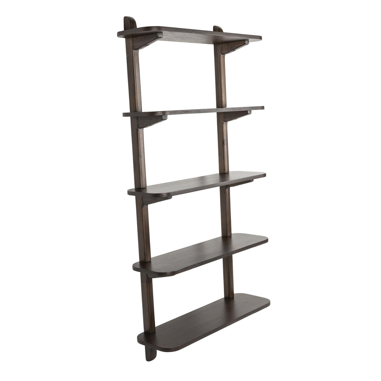   Modern furniture - Walnut Finished Ladder Shelf - www.oroa.com | Oroa.com