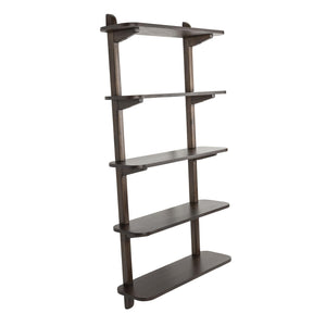  Modern furniture - Walnut Finished Ladder Shelf - www.oroa.com | Oroa.com