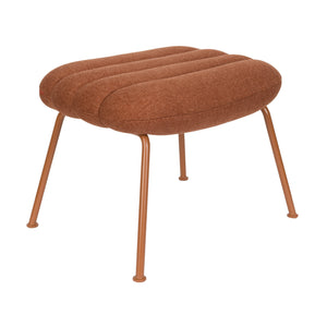   Channeled Upholstered Stool | Oroa.com