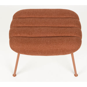   Channeled Upholstered Stool | Oroa.com