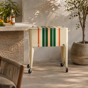   Modern European furniture - Wheeled Steel Cooler - www.oroa.com | Oroa.com