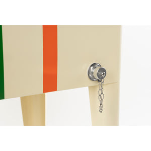   Modern European furniture - Wheeled Steel Cooler - www.oroa.com | Oroa.com